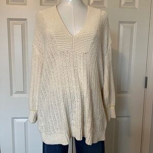 Cabi Croquet Pullover V Neck Sweater